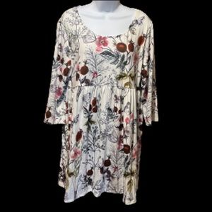 Floral Print tunic dress